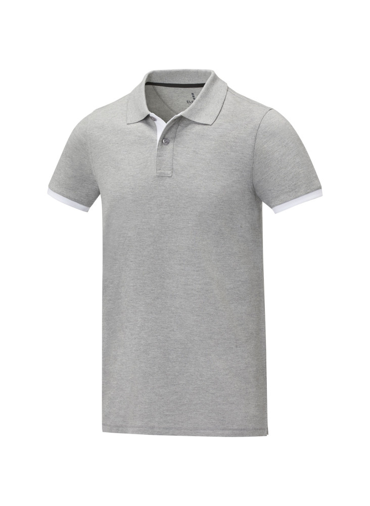 Polo de 200 g/m² Morgan manches courtes deux tons homme
