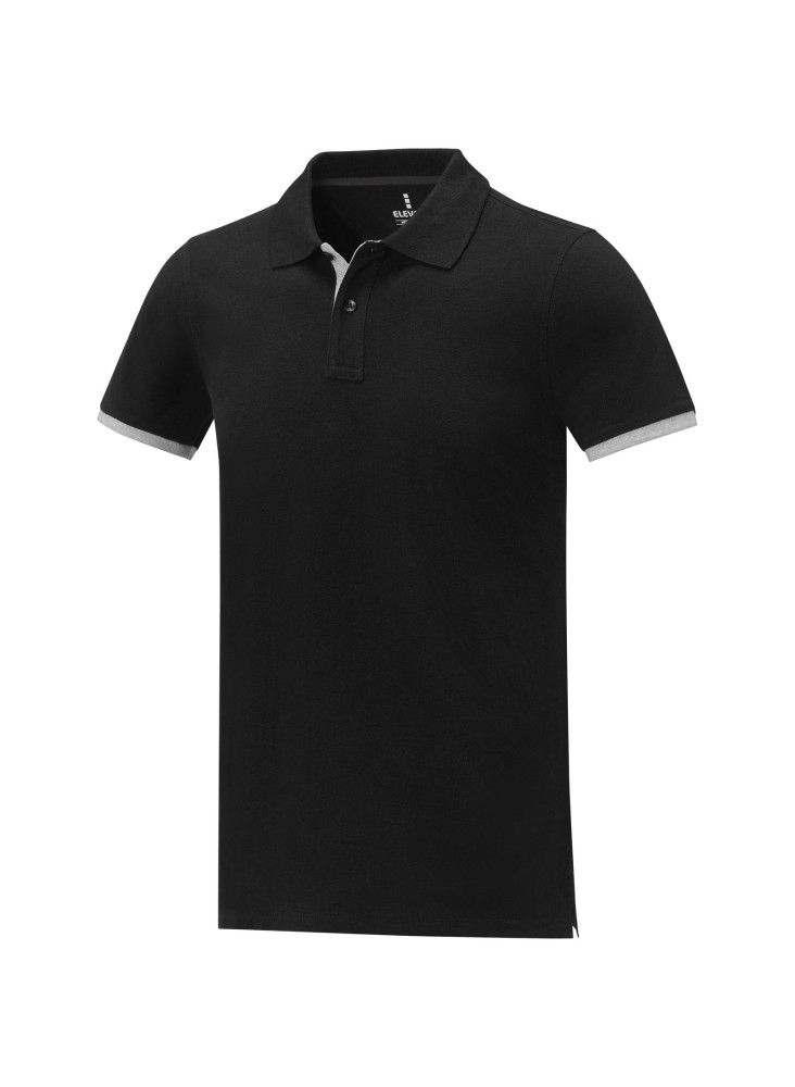 Polo de 200 g/m² Morgan manches courtes deux tons homme