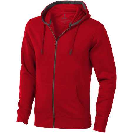 Sweat shirt à capuche full zip unisex de 300 g/m² Arora