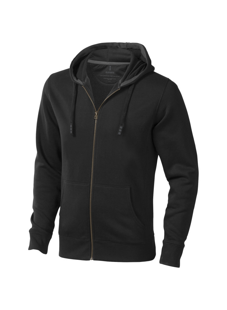 Sweat shirt à capuche full zip unisex de 300 g/m² Arora