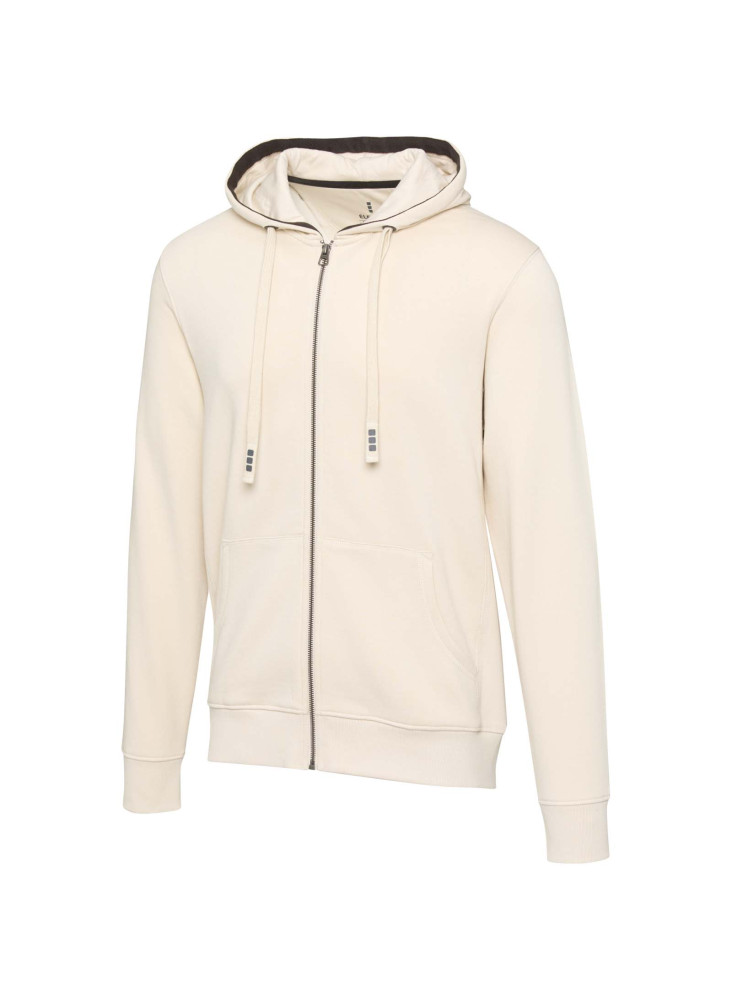 Sweat shirt à capuche full zip unisex de 300 g/m² Arora