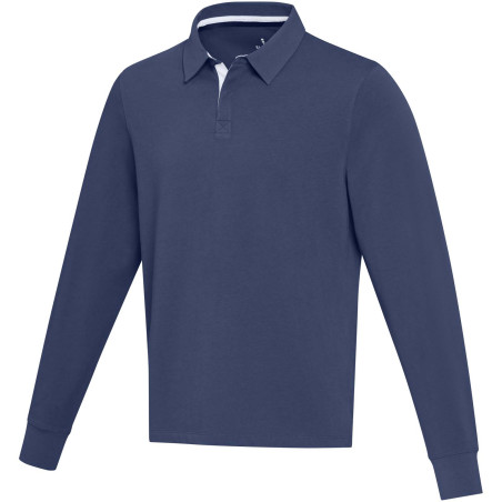 Sweatshirt de rugbyen coton organique Clyde unisexe