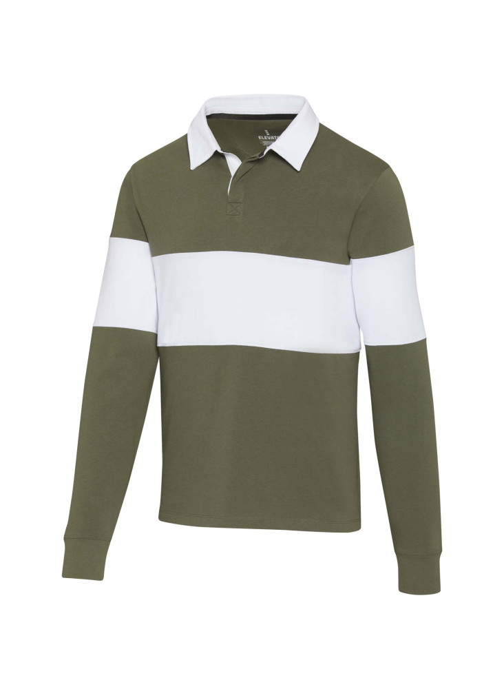 Sweatshirt de rugbyen coton organique Clyde unisexe