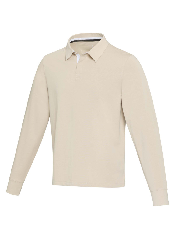 Sweatshirt de rugbyen coton organique Clyde unisexe
