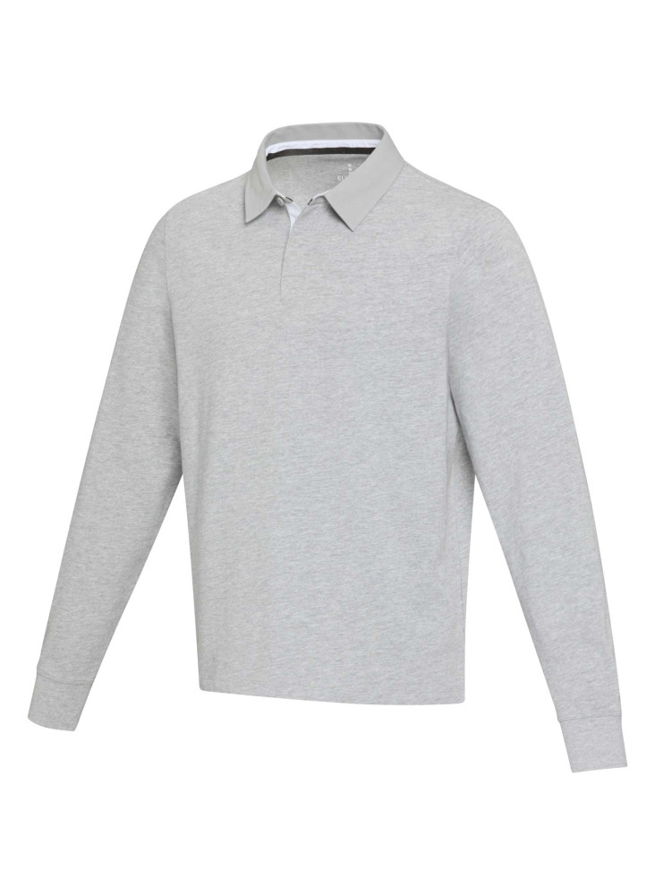 Sweatshirt de rugbyen coton organique Clyde unisexe