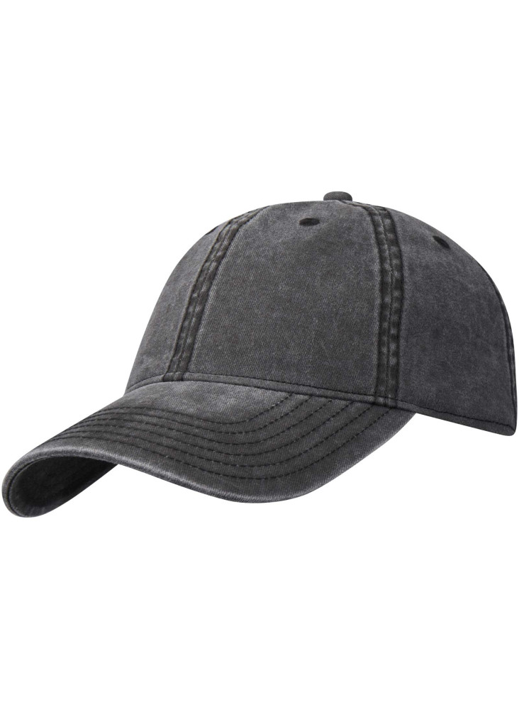Casquette délavée à 6 panneaux de 270 g/m² Grafton