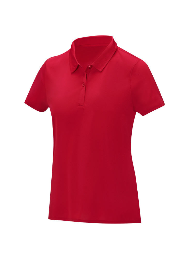 Polo de 105 g/m² Deimos en tissu léger et à manches courtes pour femme