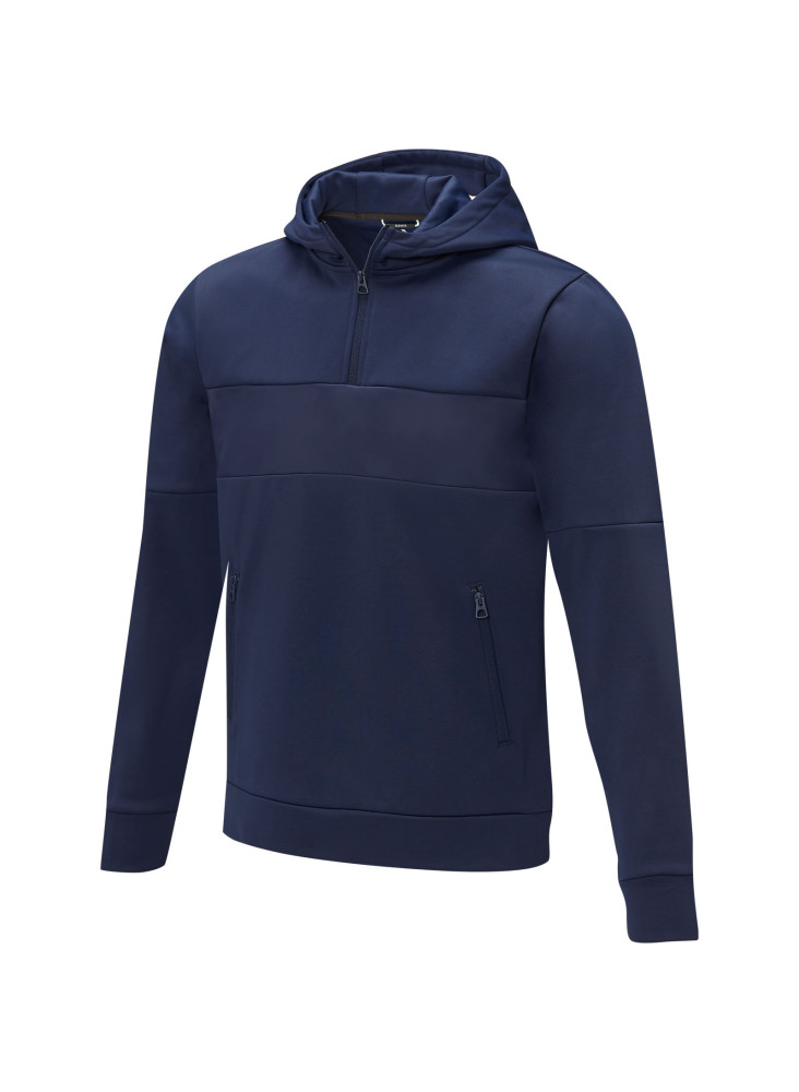 Sweat à capuche anorak à demi zip Sayan pour homme