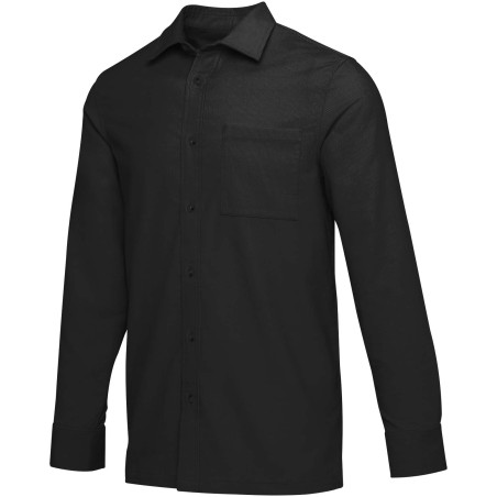Chemise unisexe en velours côtelé de 252 g/m² Alum