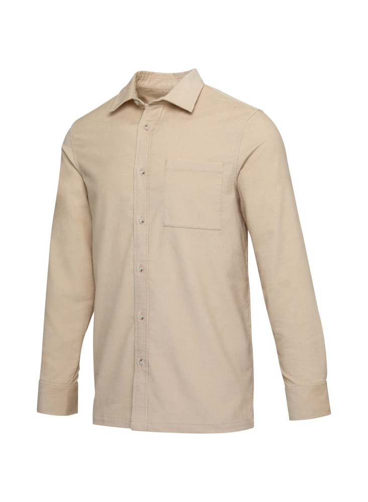 Chemise unisexe en velours côtelé de 252 g/m² Alum