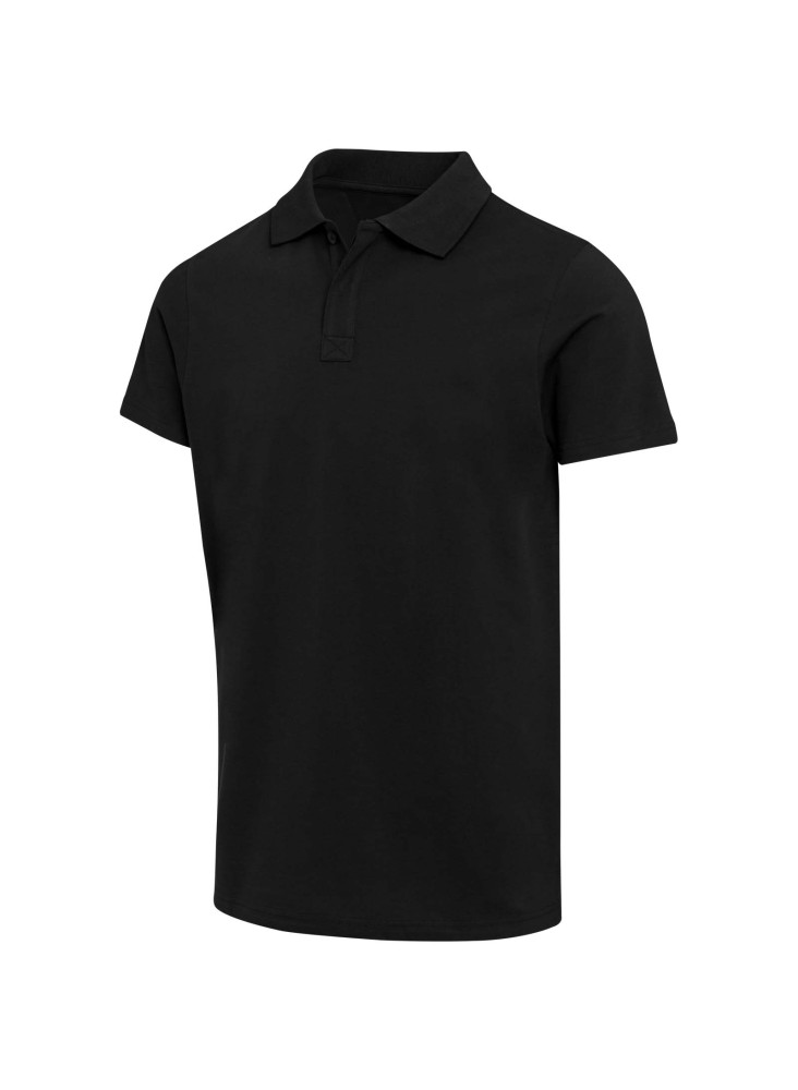 Polo bio recyclé certifié OCS de 180 g/m² Graphite à manches courtes unisexe