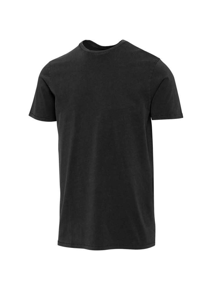 T-shirt homme délavé à manches courtes Nanaimo de 160 g/m2