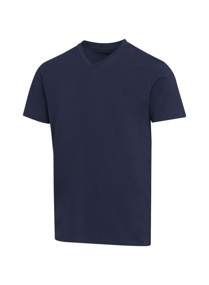 T-shirt unisexe en coton bio certifié OCS Balfour à manches courtes et col en V de 200 g/m²