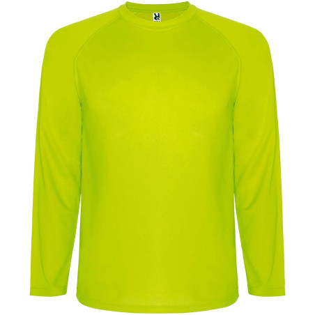 T-shirt de sport de 150 g/m² Montecarlo à manches longues pour enfants