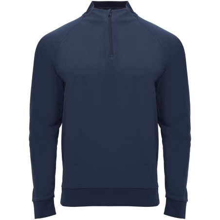 Sweatshirt de 200 g/m² Epiro à manches longues avec fermeture demi- zip pour enfant