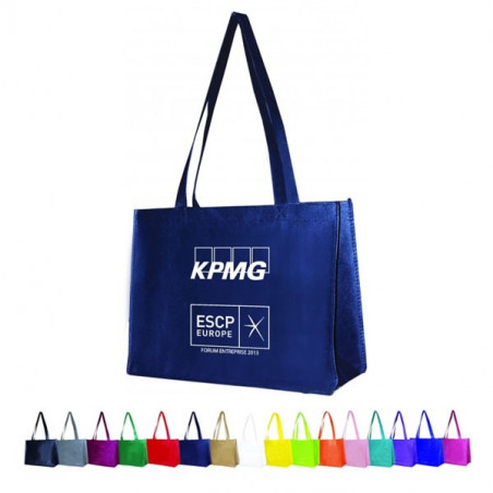 Grand Sac Shopping Tam avec soufflet personnalisé