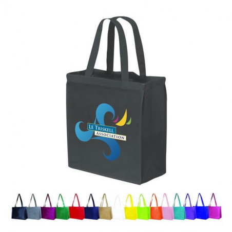Grand Sac Shopping Carré publicitaire