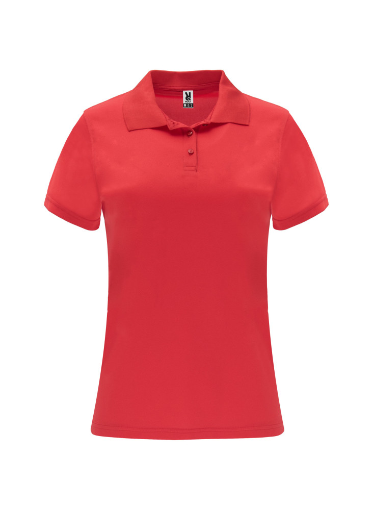 Polo de sport de 150 g/m² Monzha à manches courtes pour femme