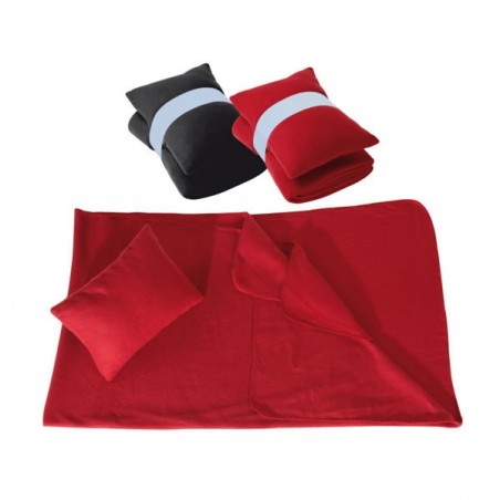 Couverture Polaire + Coussin