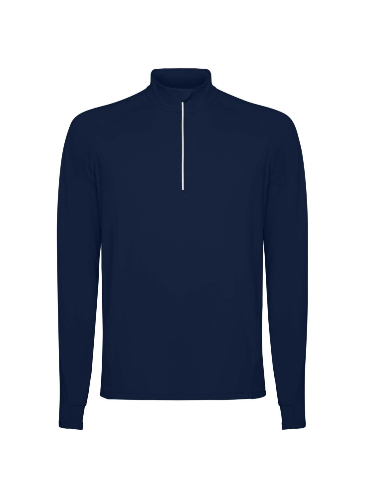 Sweatshirt de 200 g/m² Estambul à manches longues et col demi-zip pour homme