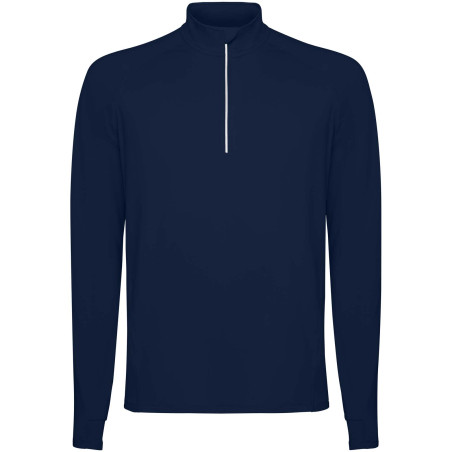 Sweatshirt de 200 g/m² Estambul à manches longues et col demi-zip pour homme