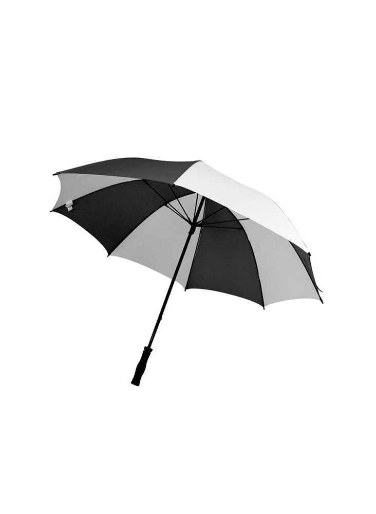 Grand Parapluie Bicolore blanc et noir Publicitaire