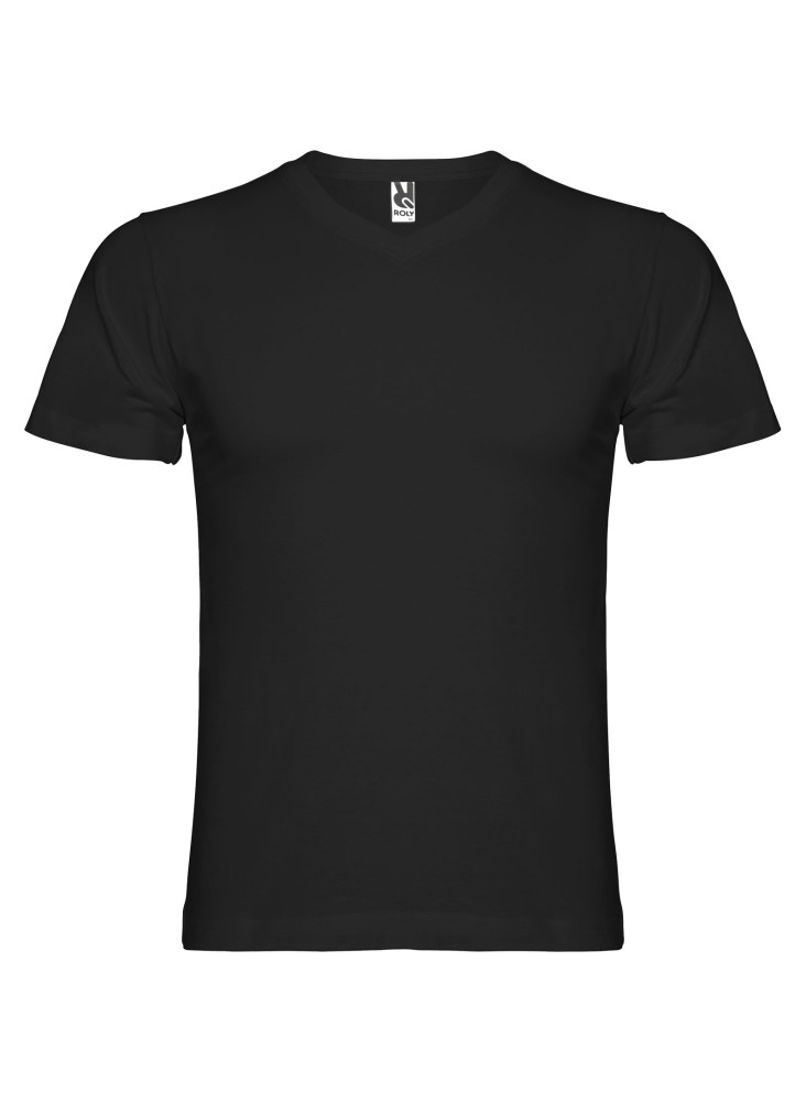 T-shirt de 155 g/m² Samoyedo à col en V et manches courtes pour homme
