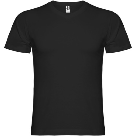 T-shirt de 155 g/m² Samoyedo à col en V et manches courtes pour homme