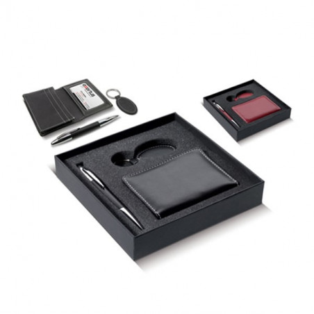 Set Luxe Stylo Porte-carte et clés