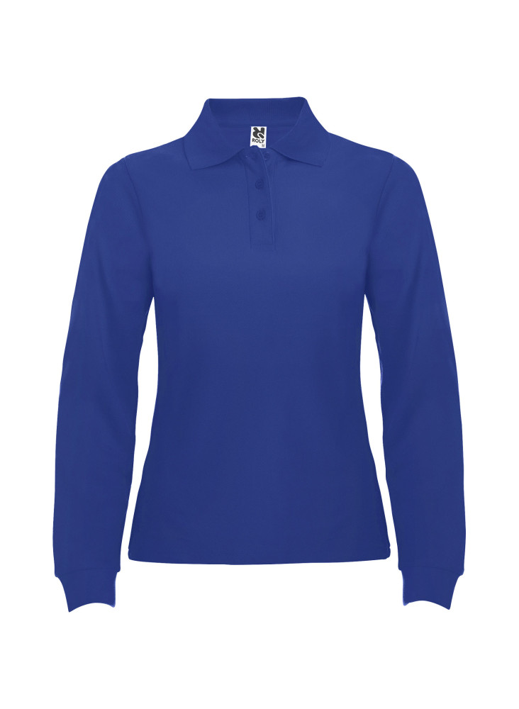 Polo de 220 g/m² Estrella à manches longues pour femme