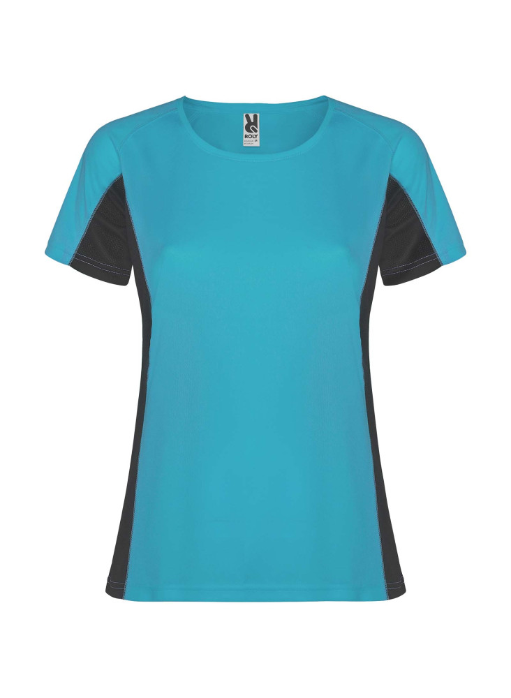 T-shirt de sport de 140 g/m² Shanghai à manches courtes pour femme
