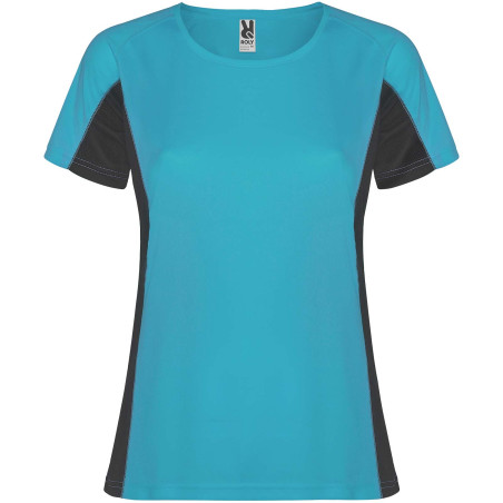 T-shirt de sport de 140 g/m² Shanghai à manches courtes pour femme