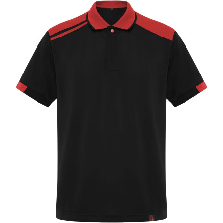 Polo unisexe antibactérien à manches courtes Samurai de 160 g/m2