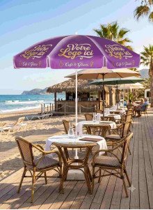 Parasol Rond Publicitaire