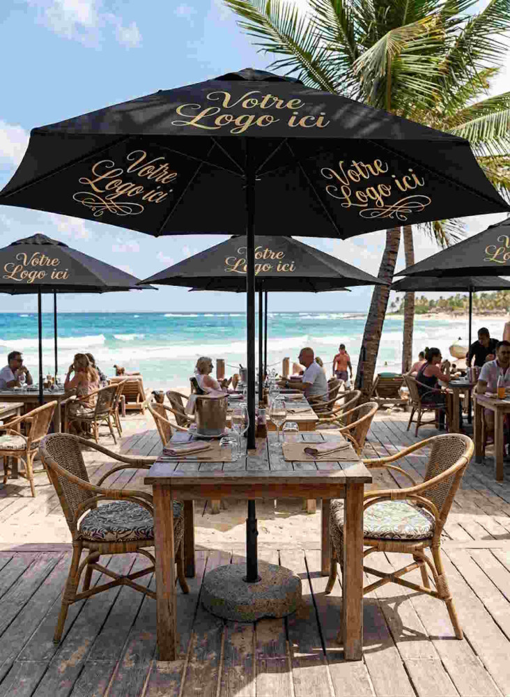Parasol Rond Publicitaire