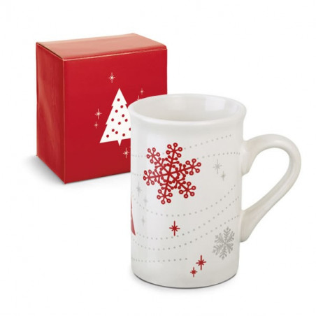 Mug avec décoration de Noël publicitaire
