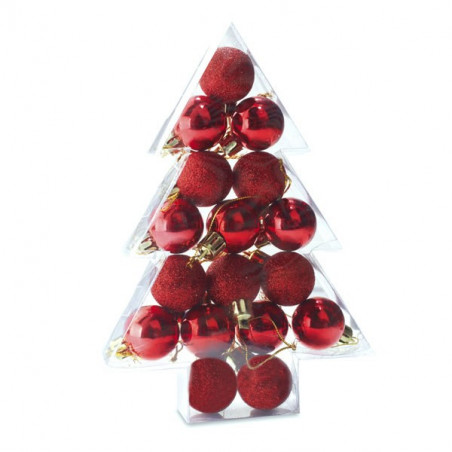 17 Boules de Noël