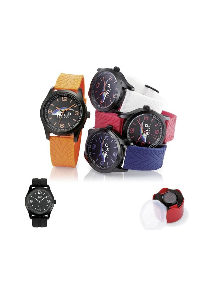 Montre Funny manche coloré personnalisable