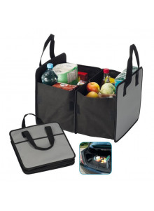 Sac à Courses Auto & Caddie  gris et noir.