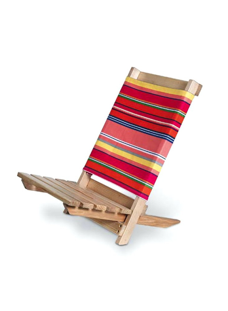 Chaise de plage bois personnalisable