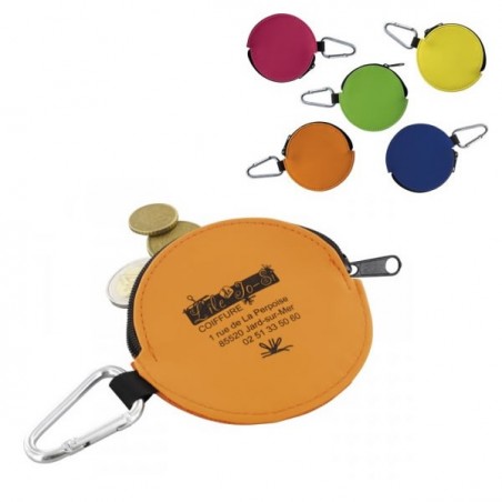 Porte-Monnaie Rond publicitaire