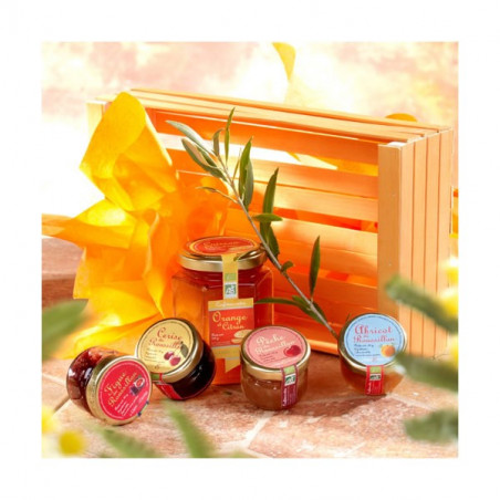 Panier Gourmand 5 Confitures