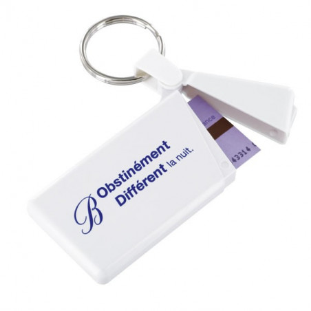 Porte-clés Ticket Métro