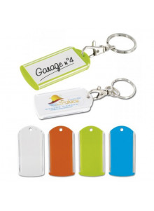 Porte-clés Porte Etiquette Mousqueton  - Porte-clés Publicitaire