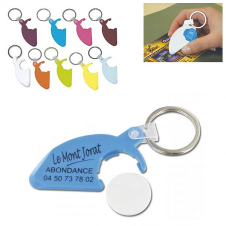 Porte-clés Jeton Caddie Games