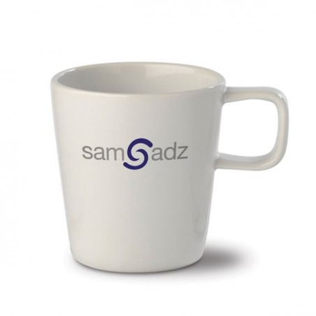 Mug céramique blanc avec hanse carré personnalisable