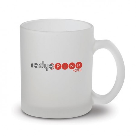 Mug XXL en verre givré personnalisable