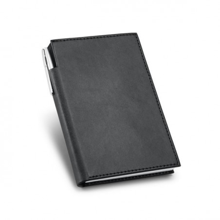 Bloc-notes Simili Cuir avec stylo métal publicitaire