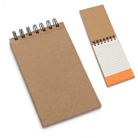 Bloc-notes Spirales + Post It à spirale personnalisé