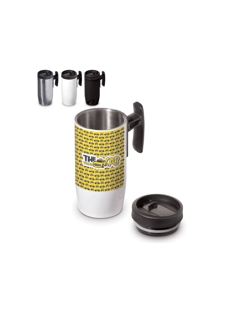 Mug/Thermos en métal  30 cl publicitaire 
